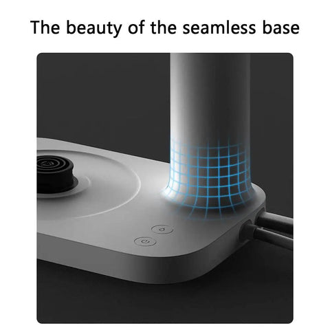 Sleek 850Ml Electric Brewing Kettle With Quick Boil Tech And Smart Auto Pour close-up of seamless base construction.