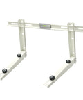 Heavy Duty Galvanized Steel Mini Split Wall Mount Bracket for Outdoor Ductless AC Heating System, 16 inch spacing