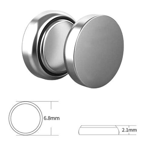 Top Shelf 10 Pack AG1 Button Cell Batteries 1.5V For Watches Cameras Calculators Remotes LR621 364 SR621SW Genuine Replacement view with dimensions.