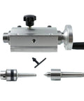 Drill Tailstock B12 Live Center High Accuracy For Mini Lathe Machine with aluminum body and precision machining set