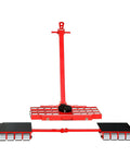 Heavy Duty 48 Ton Machinery Skate Dollies Featuring Rock Solid Steel Wheels For Seamless Load Shifting Heavy Equipment Moving And No Sweat Hauling Workhorse Performance On Site with red steel frame and rollers.