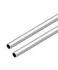 6063 Aluminum Round Tube 13mm OD 1mm Wall 300mm Length Seamless Pipe For DIY Crafts Set Of 2 Ideal For Frame Building Rigging And Model Making