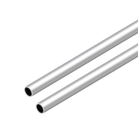 6063 Aluminum Round Tube 13mm OD 1mm Wall 300mm Length Seamless Pipe For DIY Crafts Set Of 2 Ideal For Frame Building Rigging And Model Making