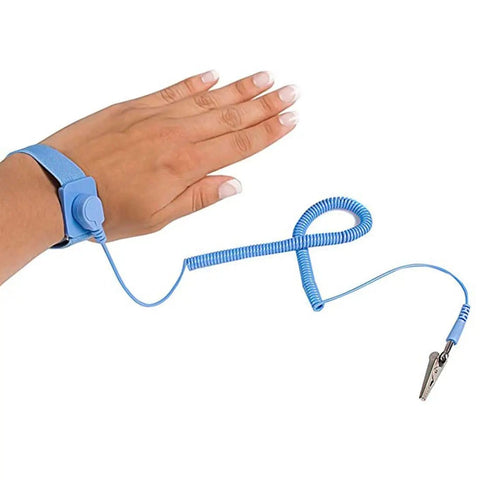 Antistatic ESD Wrist Strap Adjustable Band 6 Pack Ground Yourself While You Work On Sensitive Electronics Ultra Comfortable Fit