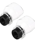 Two Pack Electric Grinder Face Guard Protective Cover For Engraving Machine Safety Shield Dust Resistant Spray Shield For Workshop Use