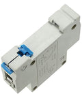 1A Miniature Circuit Breaker For Low Voltage Systems, 230 to 400V, 1 Pole Din Rail Mount DZ47-63 C1, 4000A Breaking Capacity, side view