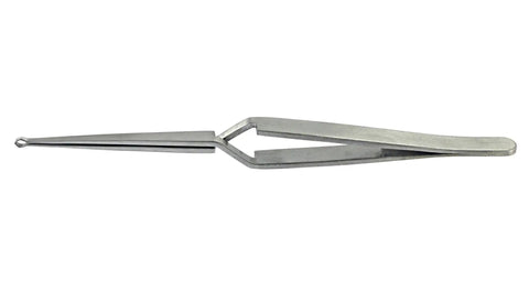 Pro Grade Lock Pinning And Rekeying Tweezers Set With Cross Locking Tips For Locksmiths Stainless Steel Holding Tweezers