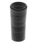 Rugged Metal Telescope Extension Tube Kit With T2 Threads M42x0.75 Eight Piece Spacers Stacked for Astrophotography Focus