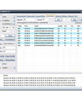 RFID reader software interface for Beefy Long Range UHF RFID Reader With 9 dBi Circular Antenna, featuring various data entries.