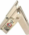 Hydraulic jack plate featuring patented design for versatile combo tilt trim, ideal for heavy duty boat setup.