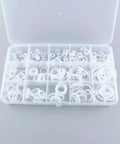 Must Have 225 Piece Silicone O Ring Assortment Kit For Automotive Plumbing And Faucet Repairs With 15 Different Sizes