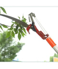 Extendable Tree Pruner Saw Head No Pole Needed For Easy High Altitude Trimming Harvester Clipper For Plants Vines And Shrubs 1.2 Inch Cut Capacity 13.5 Inch SK5 High Carbon Steel Blade cutting branches