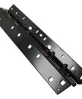 2 Piece Front Door Hinge Set For Left Driver Side And Right Passenger Side - Durable Auto Replacement Hinges, black metal