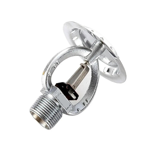 Rock Solid Fire Sprinkler Head 68 Degree Fast Response DN20 Threads High Flow K202 design with metal body for industrial fire safety.