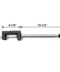 Heavy Duty Adjustable Rotary Tool Stand With Telescopic Flex Shaft Mount And Beast Mode Bench Clamp showing dimensions and details.