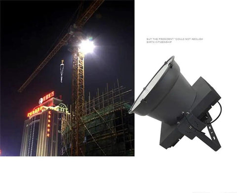 Heavy Duty Rechargeable Floodlight Churns Out Killer Glow With Ip66 Waterproof Seal Rock Solid Aluminum Build ideal for night work.
