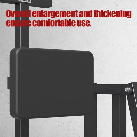 Close-up of black padded component on Standing Leg Curl Machine For Home Gym Lower Body Strength Training Gear With Foldable Design
