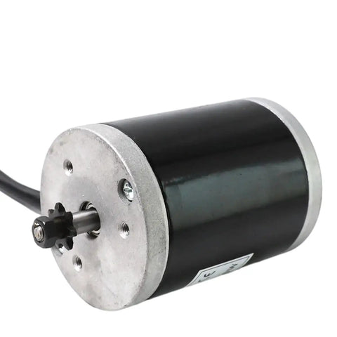 Replacement 12V 100W Brushed Electric Scooter Drive Motor For Razor E100 E125 E150 E175 Scooters And MX125 Dirt Bike With 7 Tooth 25H Chain Sprocket No Fuss Easy Plug And Play Fit