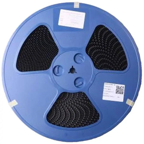 20 Piece SMD Surface Mount Round Nut Columns M3 X 2.5 Millimeter Copper Tinned Circuit Board Spacers Heavy Hitter Hardware shown on a blue reel.