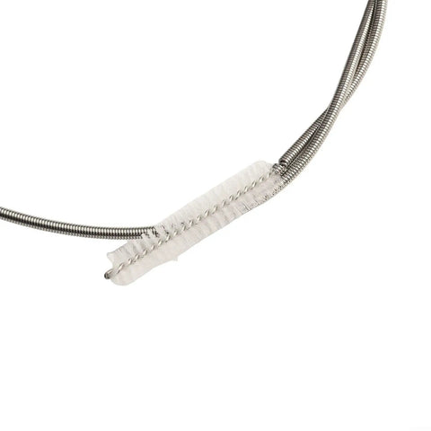 Metal cleaning brush for High Flow Hydration Tube Replacement With Cleaning Brush Kit 98cm PVC Hose For All Major Brand Reservoirs
