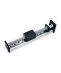 Heavy Duty Mini Linear Actuator Stage Featuring MGN12 Guideway And Nema 17 Motor Mount For CNC Router And 3D Printer Z Axis close-up view with lead screw details.