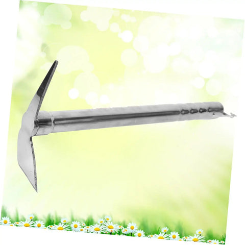 Stainless Steel Garden Hoe Hand Tool For Planting And Weeding, lightweight durable dual purpose hoe with easy grip handle
