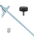 Heavy Duty Rip Fence Guide For Circular Saws Built Tough As Nails and Rock Solid For Pinpoint Alignment Heavy Saw Jig Accessory parts including ruler and fasteners.