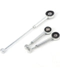 Beefy Aluminum Gear Shift Linkage Rod Kit For Berlingo Xantia 306 405 Partner, direct replacement rod kit with ball joints