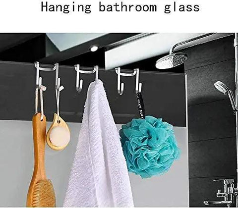 Rock Solid Stainless Steel Wall Mounted Coat Rack Featuring Smooth Polished S Shaped Hooks Totally Built To Last For Hanging Coats Towels Scarves And Purses In Bathroom Or Entryway.