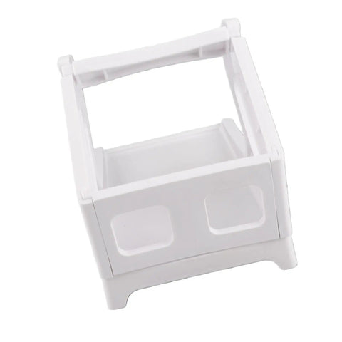 Thermal Printer Stand With Storage For 4x6 Label Rolls Removable Bracket Holds Shipping Labels Folding Labels And Roll Stickers