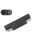 Polarity Reversing Adapter Connector 2 Pin Switching Quick Disconnect For SAE Extension Cables, 2 Pack, close-up view