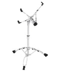 Built Tough Double Layer Cymbal Stand With Adjustable Height And Durable Steel Base Easy Fold Design gig-ready adjustable cymbal stand
