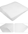 Stack of White EPE Bubble Pouches 100 Pack For Ceramic And Valuables Packing, shock resistant foam cushioning bags
