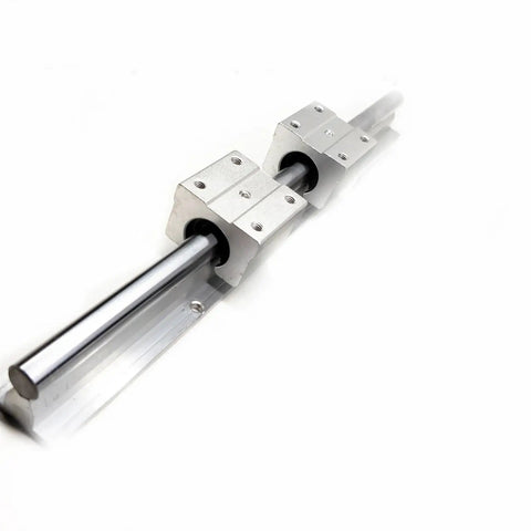 Precision Linear Rail Kit With 200 to 1000mm Guide Rail Includes Two SBR10UU or SBR12UU Blocks And 1 Rail Carriage Choose SBR10 Or SBR12