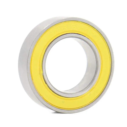 Ceramic Hybrid Radial Bearing 15X26X7Mm 152672RS Stainless Steel for Bicycle Hub XCR with yellow seal, ABEC 3