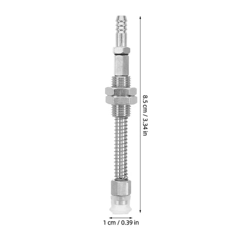 Heavy Duty M9 Threaded Pneumatic Suction Cup Holder With Spring Buffer For Robots, showing durable metal construction and dimensions.
