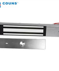 Single Door 12V 600lb Magnetic Lock For Access Control With Beefy Hold And Quiet Operation Waterproof Rustproof Electromagnetic Strike