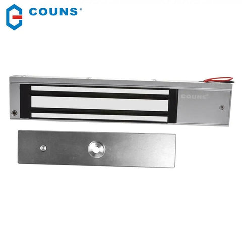 Single Door 12V 600lb Magnetic Lock For Access Control With Beefy Hold And Quiet Operation Waterproof Rustproof Electromagnetic Strike