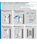 Installation instructions for Sweet Removable Access Panel Featuring No Sweat Drywall Inlay And Concealed Touch Latches For Smooth Flush Setup.