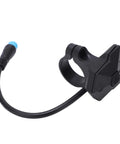 Electric Bike Display Extension Cable With Control Button For P850C Compatible Ebike Dashboard Replacement Monitor Panel