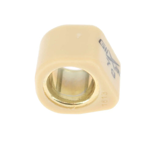 Polygon Variator Sliders 16x13mm 7g 6pc Set High Performance Nylon Roller Weights For 139QMB GY6 50cc 100cc Scooters Moped ATV, single slider