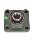 Beefy Heavy Duty 4 Bolt Self Aligning Iron Base Flange Bearing 2 Inch Bore Pillow Block Mount For Agriculture Automotive Pumps Conveyors