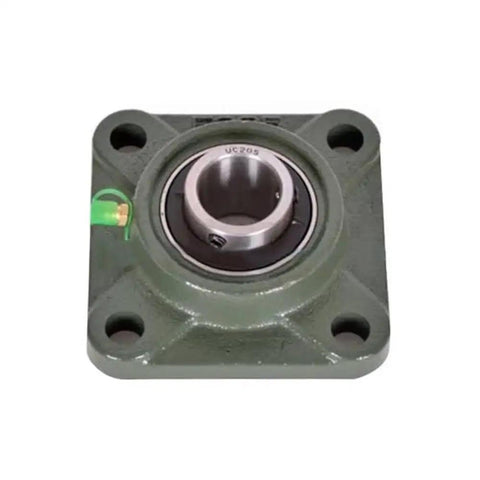 Beefy Heavy Duty 4 Bolt Self Aligning Iron Base Flange Bearing 2 Inch Bore Pillow Block Mount For Agriculture Automotive Pumps Conveyors
