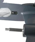 Heavy Duty Lower Unit Assembly With Long Driver Shaft For 40hp Outboard Motor showing gear mechanism and driver shaft.