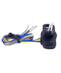 Angular Displacement Sensor WDA-D22-A Absolute Encoder for Precise Angle Measurement, No-Contact Magnetic Angle Sensor With High Resolution, Low Drift, Excellent Linearity, Wide Temperature Range, Rugged For Water And Oil, Vibration And Impact, black wired shaft encoder