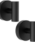 Black Suction Cup Hooks For Shower And Bathroom With Vacuum Lock Pro Seal Technology Removable Waterproof Rustproof Heavy Duty