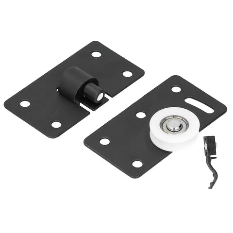 Sliding Door Wheel With Gasket For Wardrobe Cabinet Closet Furniture Grooved Track Wheel Concave Wheel Sliding Pulley