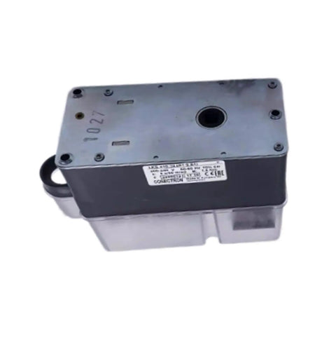 Sturdy Damper Actuator Lks210-10 Electric Motor HVAC zone regulator, black and silver, top view, for airflow control.