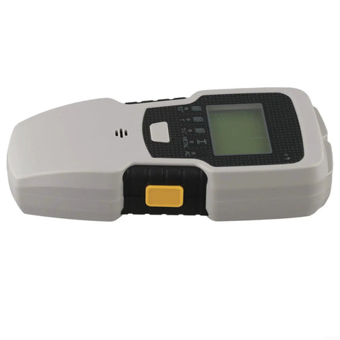 5-in-1 Stud Finder Wall Scanner with LCD Display for Wood Metal Studs AC Wires Pipes Deep Scan up to 3/4 Inch Drywall Silver side view