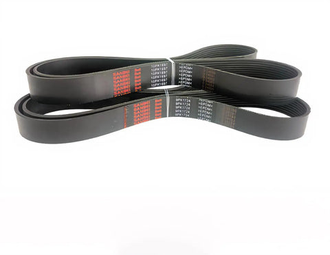 Heavy Duty EPDM Multi Ribbed Drive Belt For Industrial Machinery And Generators, Slip Resistant Power Transmission Replacement, tough 10PK1671
